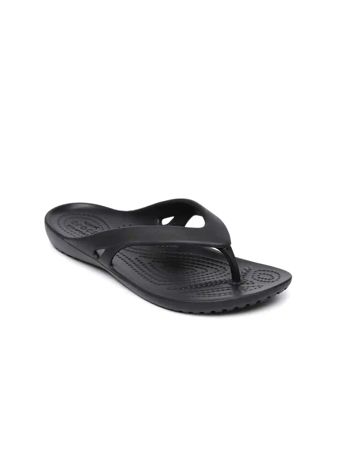 Crocs Women Black Flip-Flops