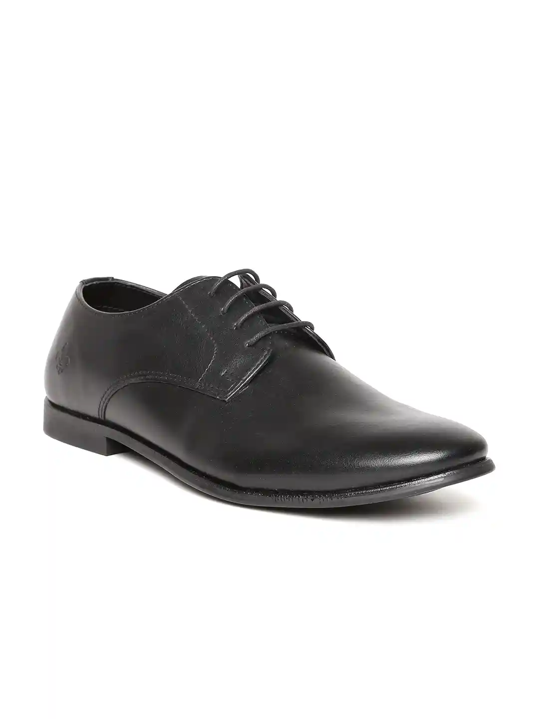 Buy Bond Street by Red Tape Men Black Derby Shoes Formal Shoes