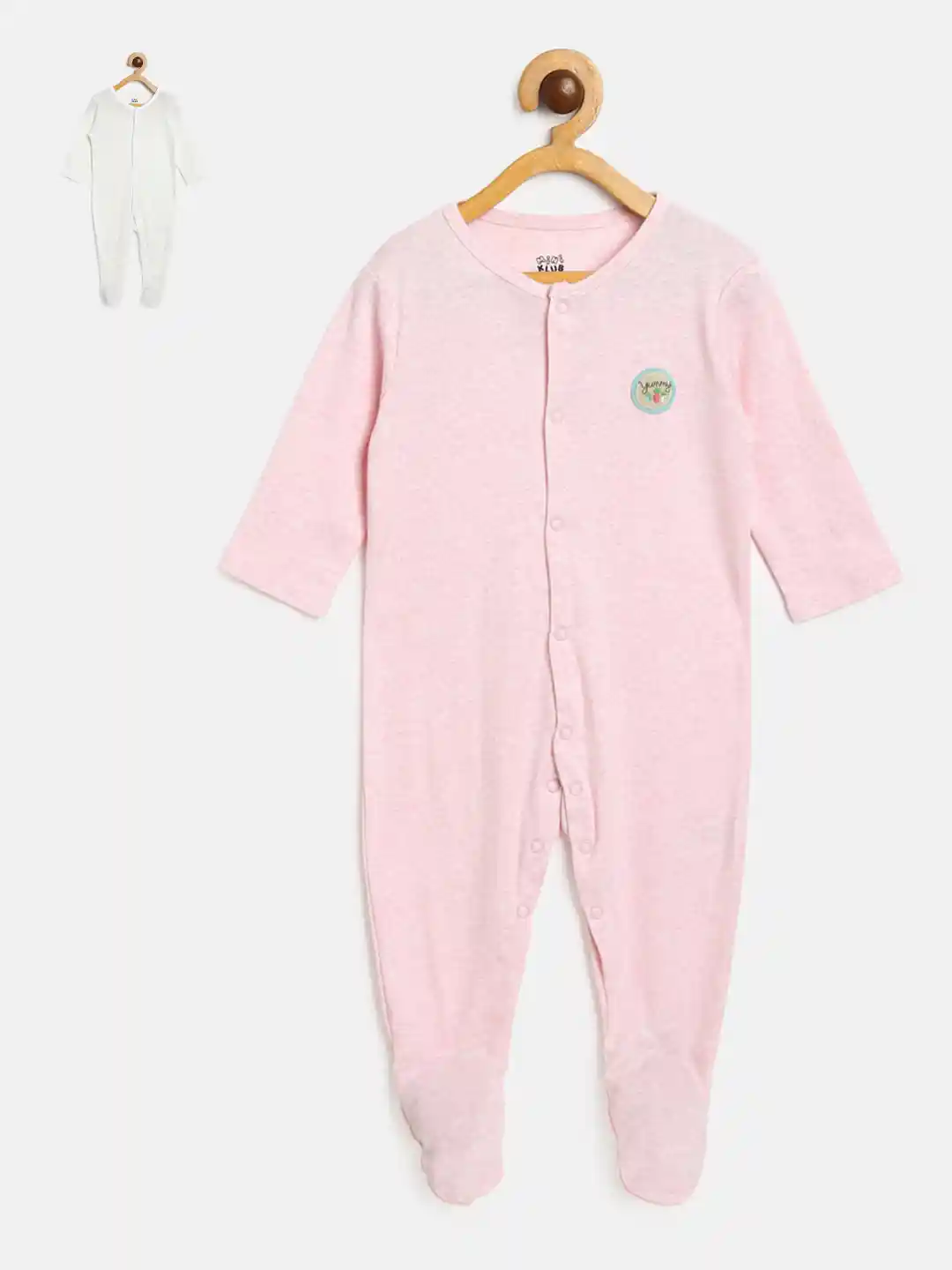 Buy MINI KLUB Infants Boys Pack of Pure Cotton Sleepsuits