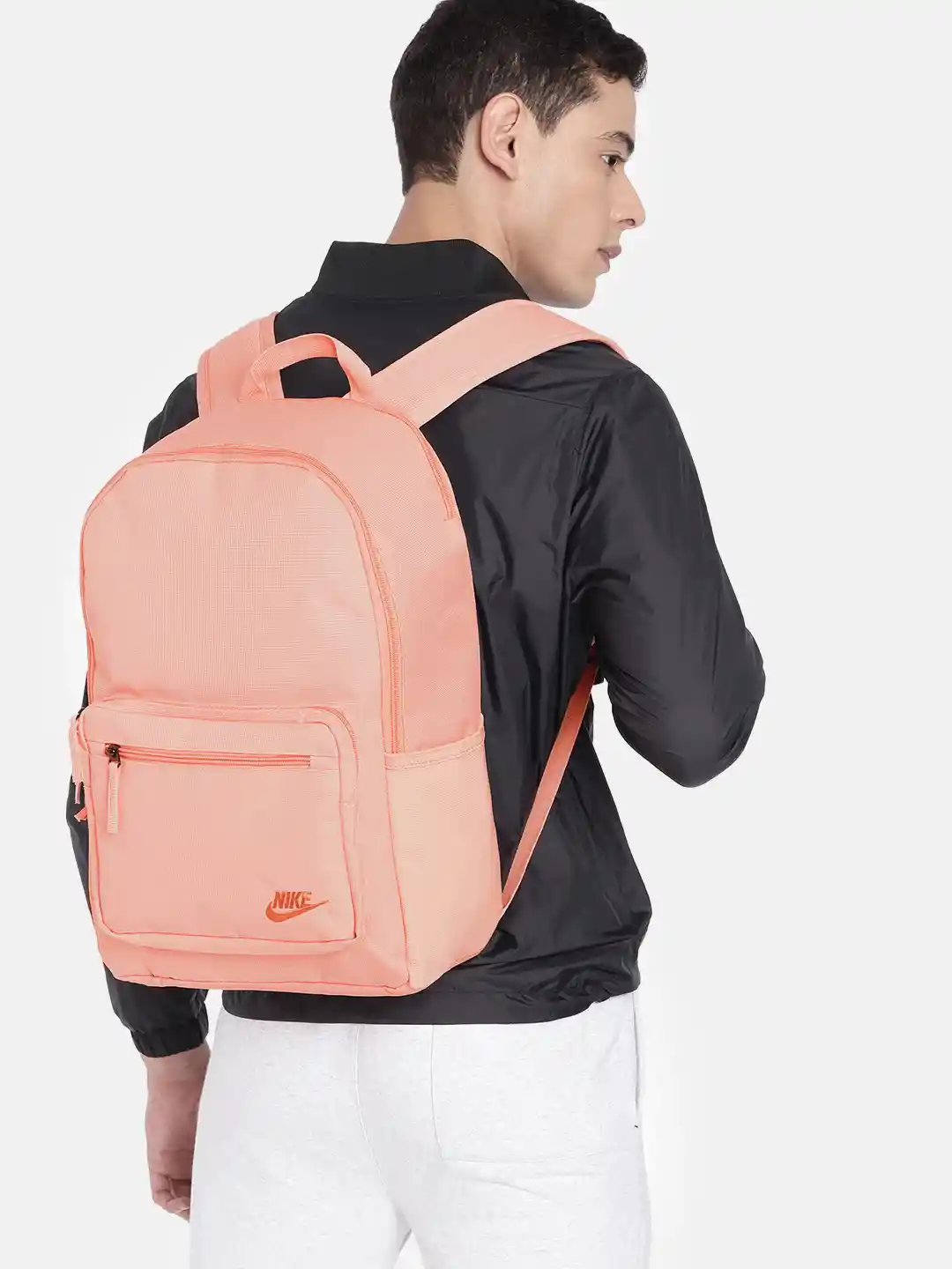 Buy Nike Unisex Pink Heritage Eugene Backpack Backpacks for