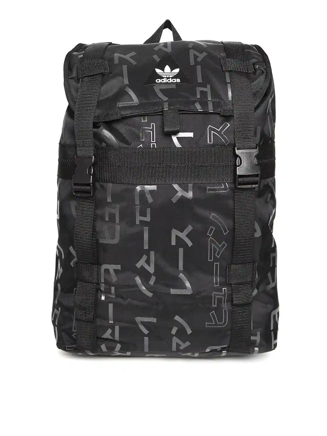 Buy ADIDAS Originals Men Black PW HU Adventure Printed Backpack