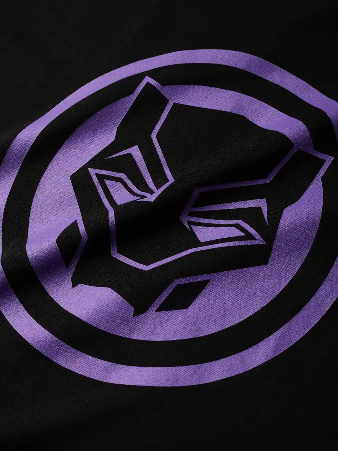 Souled Store Marvel Black Panther Slippers Sneakers Online Black