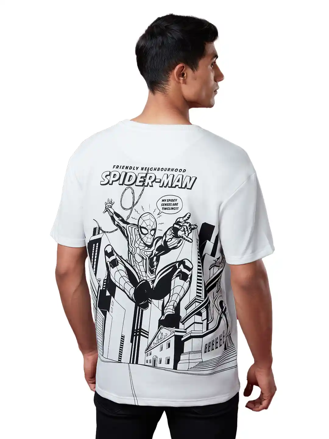 Buy The Souled Store Men White Spiderman No Way Home Spidey Sense