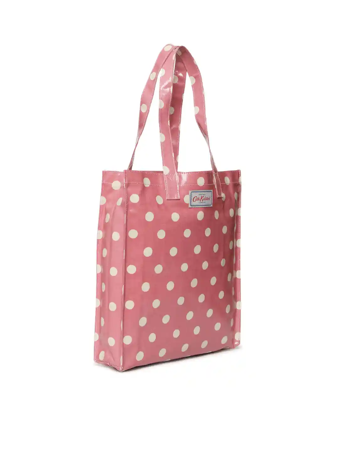 Buy Cath Kidston Pink Beige Polka Dot Print Tote Bag Handbags