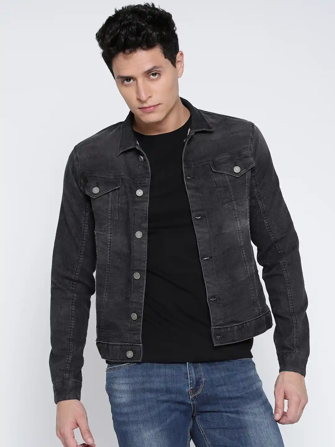 Jeans John Player Mens Jacket Buy Black Jackets Coats For Men By