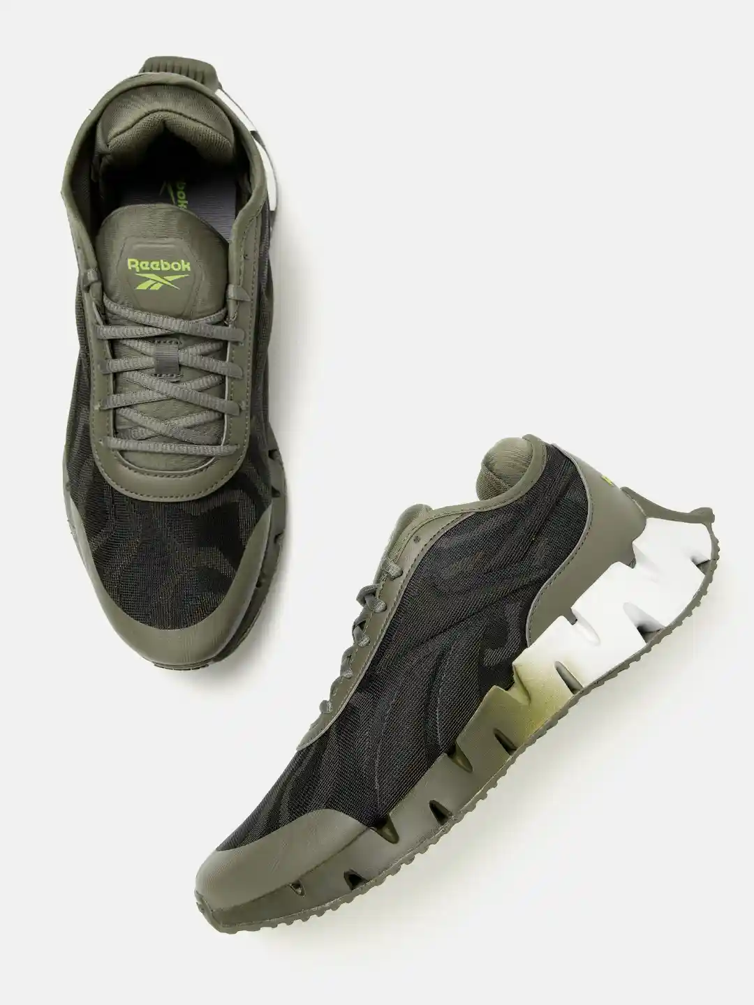 Gym Shoes Reebok Running Shoes 2021 Reebok Men Green Black Woven