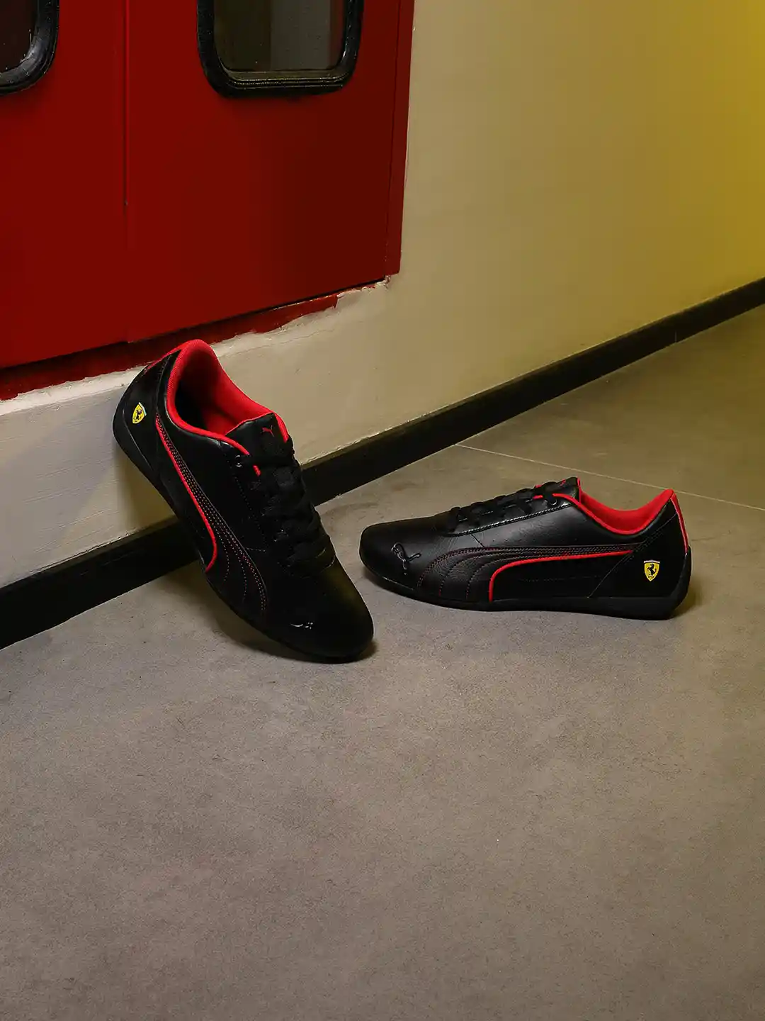 Buy PUMA Motorsport Unisex Black Ferrari Neo Cat Sneakers Casual