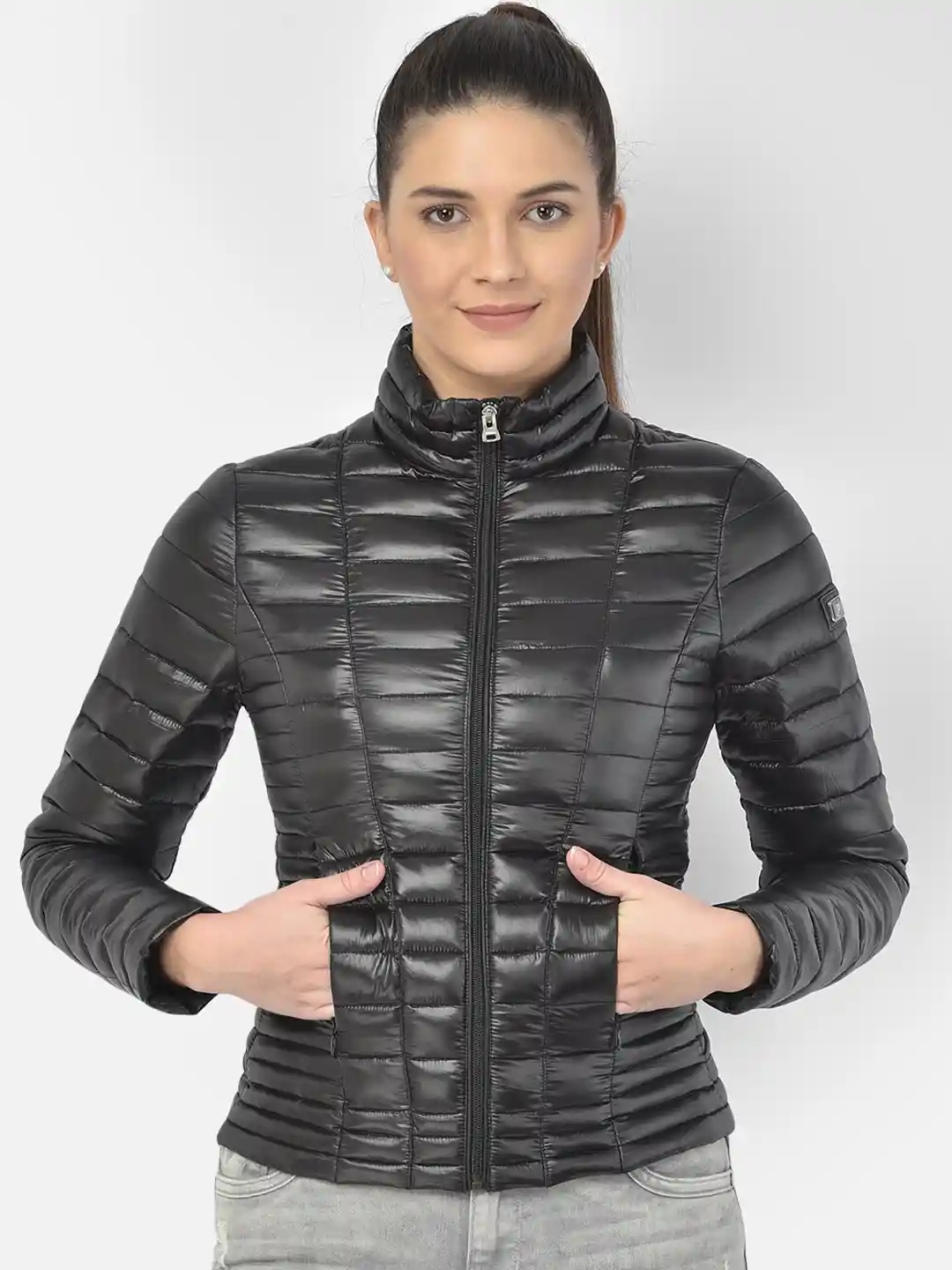 Shower Resistant Jacket Next Black Jacket Woods Women Black Floral