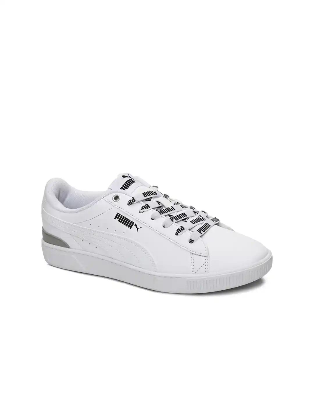 Buy Puma Women White Black Vikky V3 Logomania Sneakers Casual