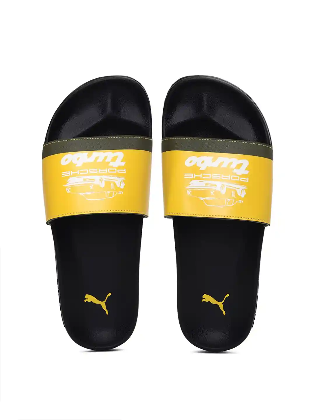 Buy Puma Men Yellow Black Printed Porsche Legacy Leadcat