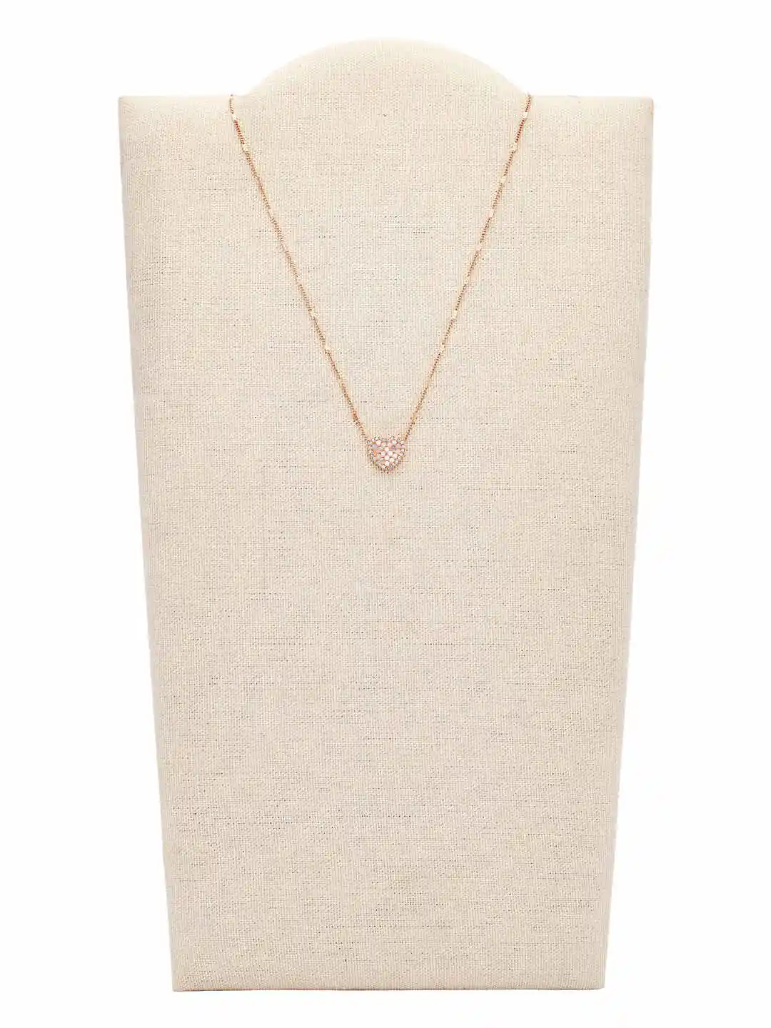 Buy Fossil Rose Gold Necklace Necklace and Chains for Women