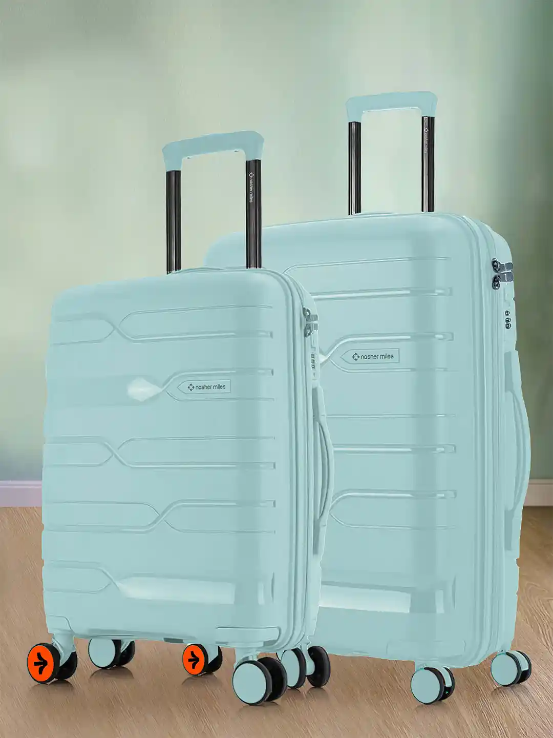 Buy Nasher Miles Set of Paris Polypropylene Medium-Large Pastel