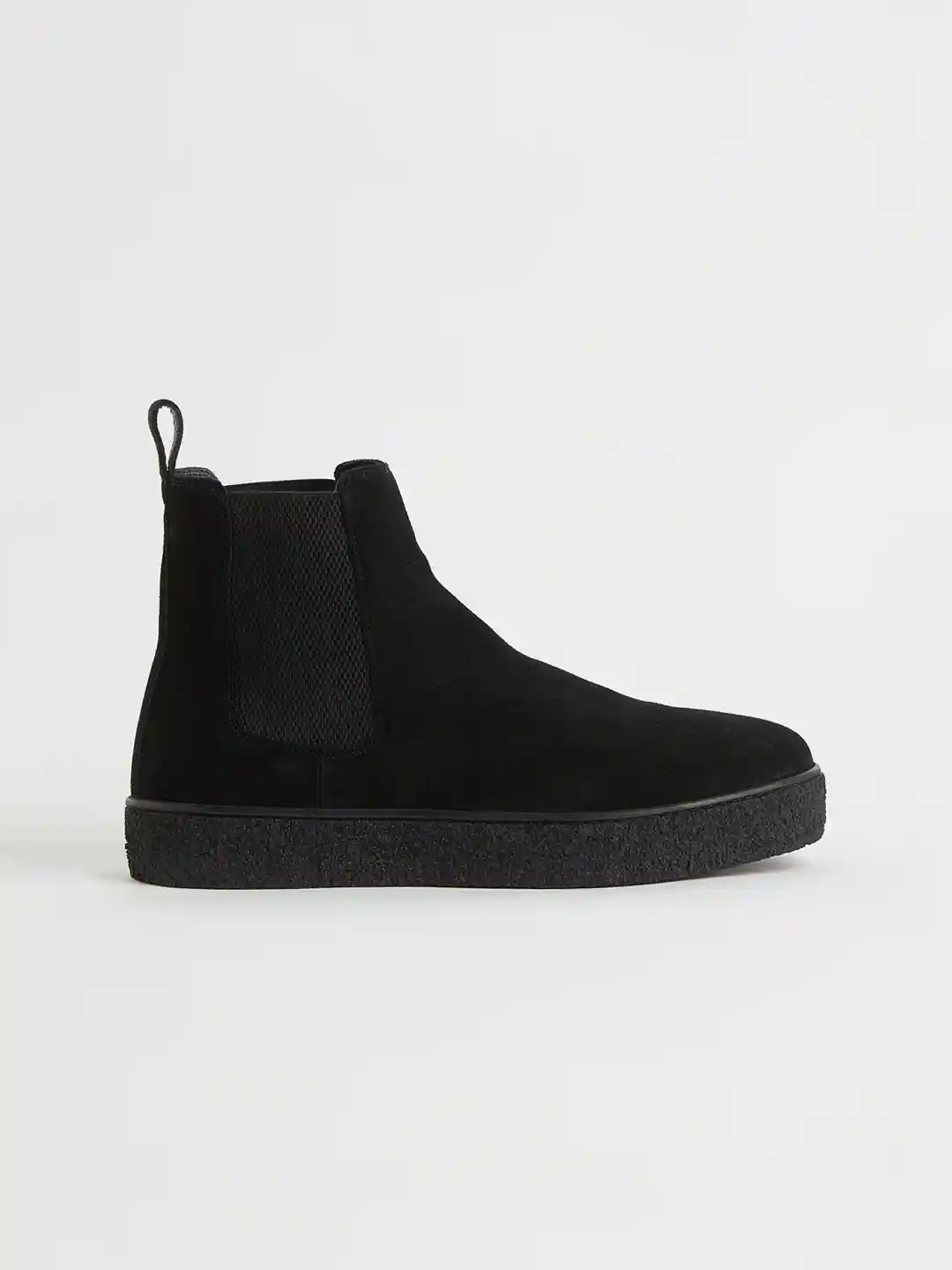 Buy H&M Men Black Suede Chelsea Boots Casual Shoes for Men