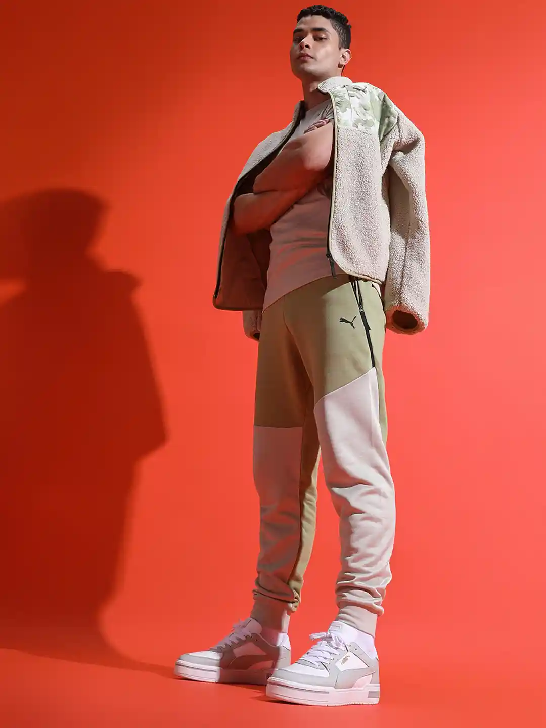 Buy Puma Men Grey Leather CA Pro Classic Trainers Sports Shoes