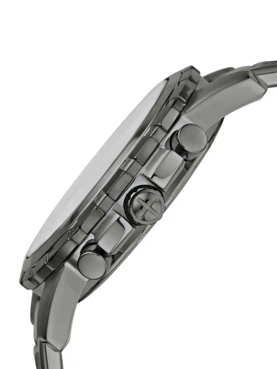 Buy Fossil Men Black Stainless Steel Bracelet Style Straps