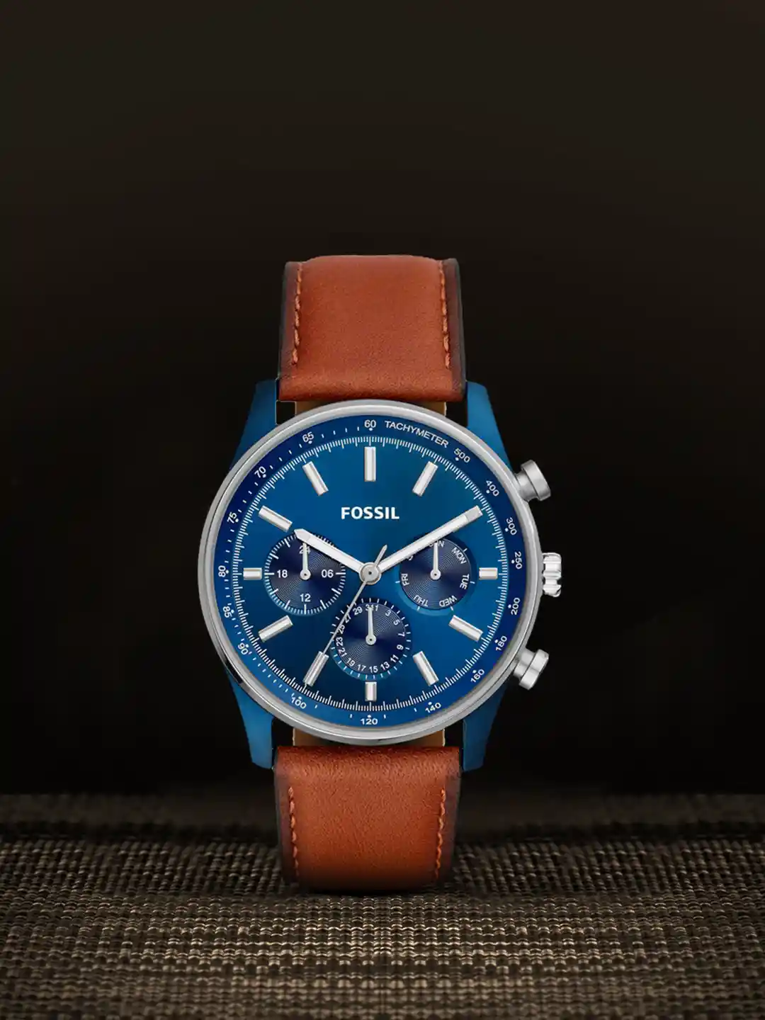 Brown Leather Watch Fossil Watches At Cheap Price Buy Fossil