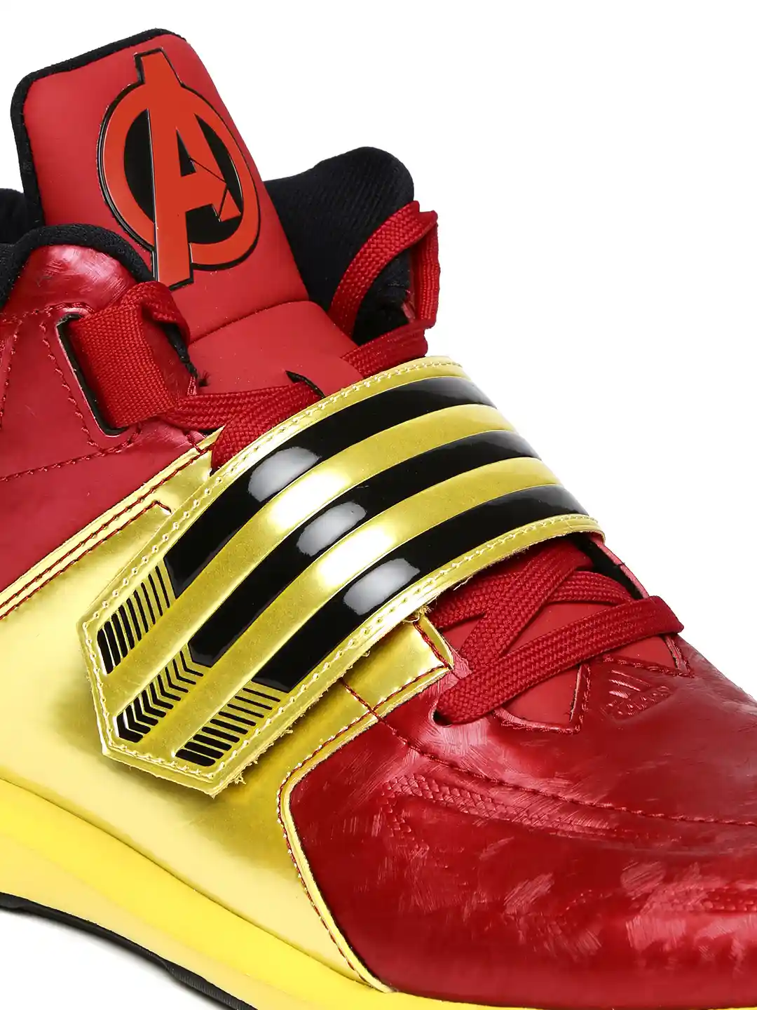 Buy ADIDAS Kids Red Gold-Toned Marvel Avengers J Training Shoes