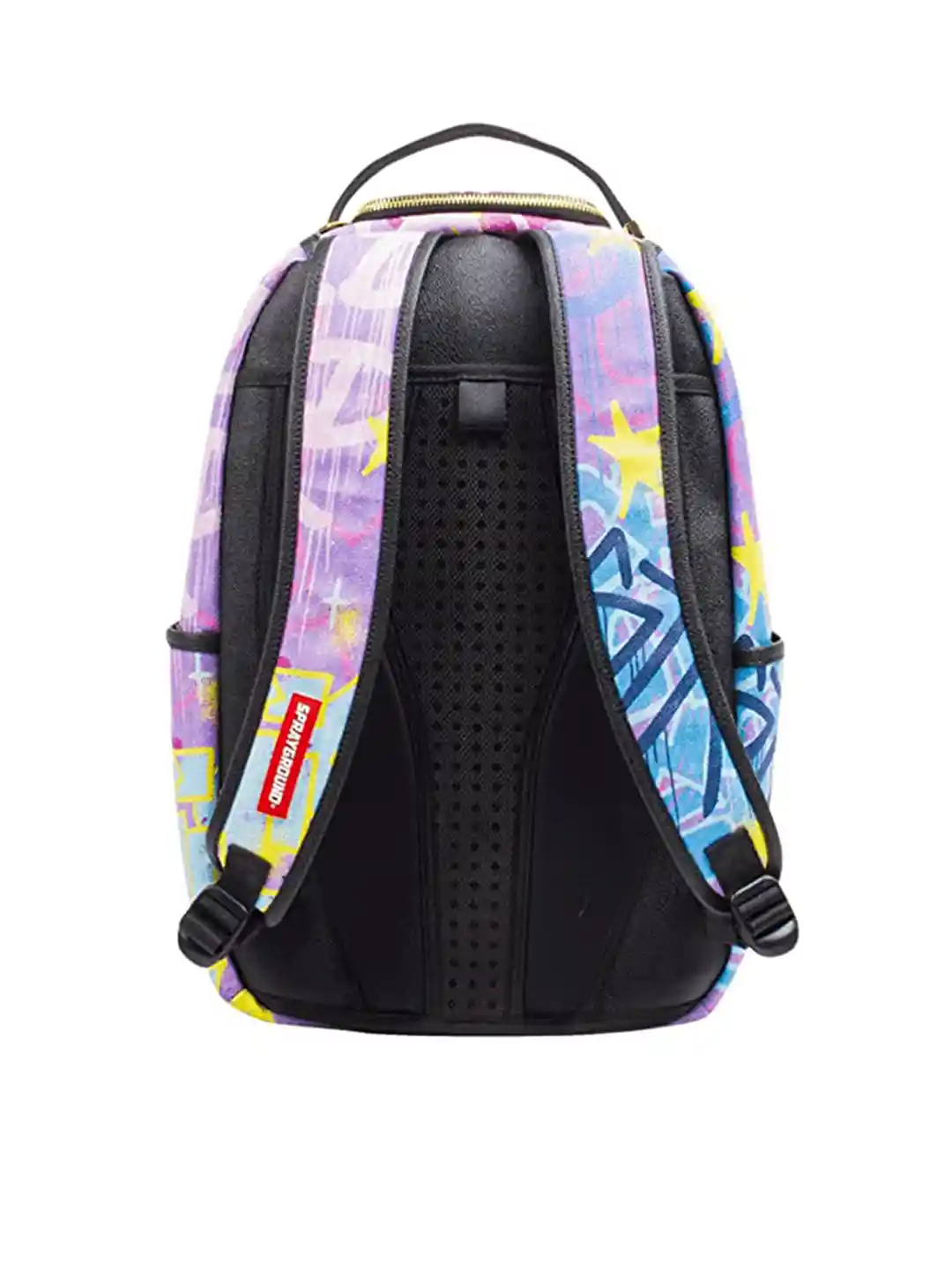 Buy SPRAY GROUND Unisex Pink White Graphic Printed Backpack