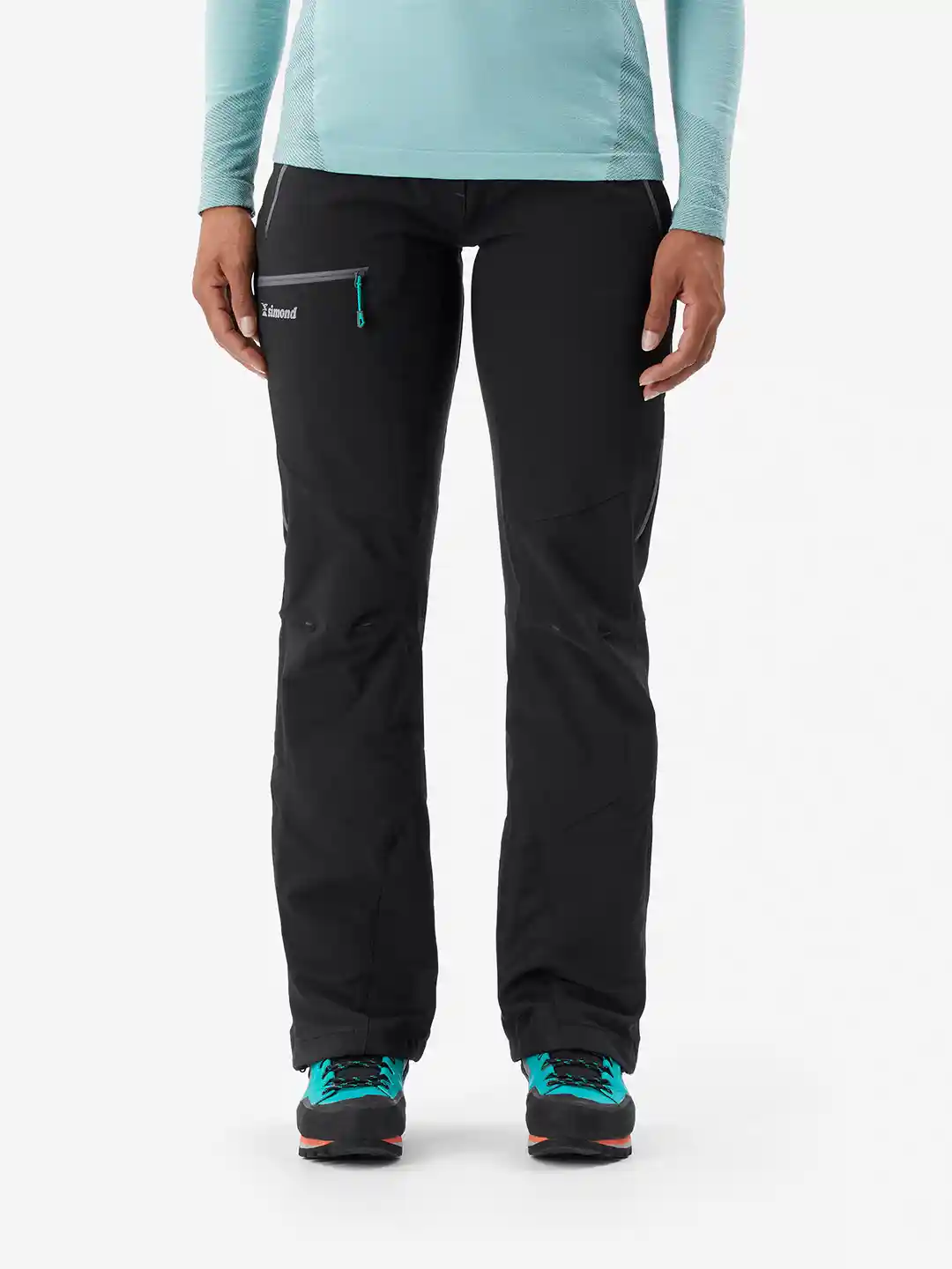 Trousers Decathlon Pantalones Running Decathlon SIMOND Women Black