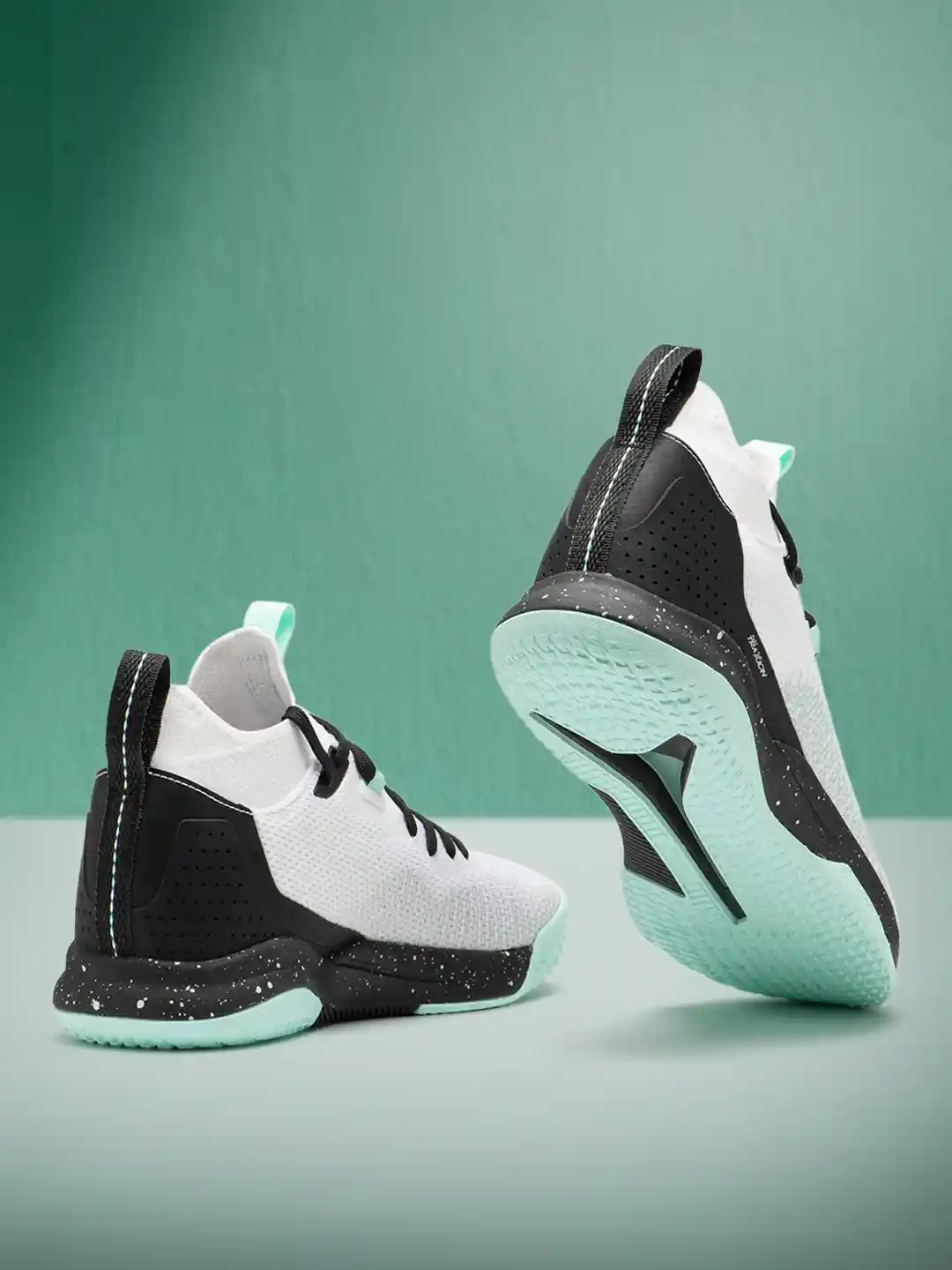 Buy Decathlon Women White Basketball Non-Marking Shoes Sports