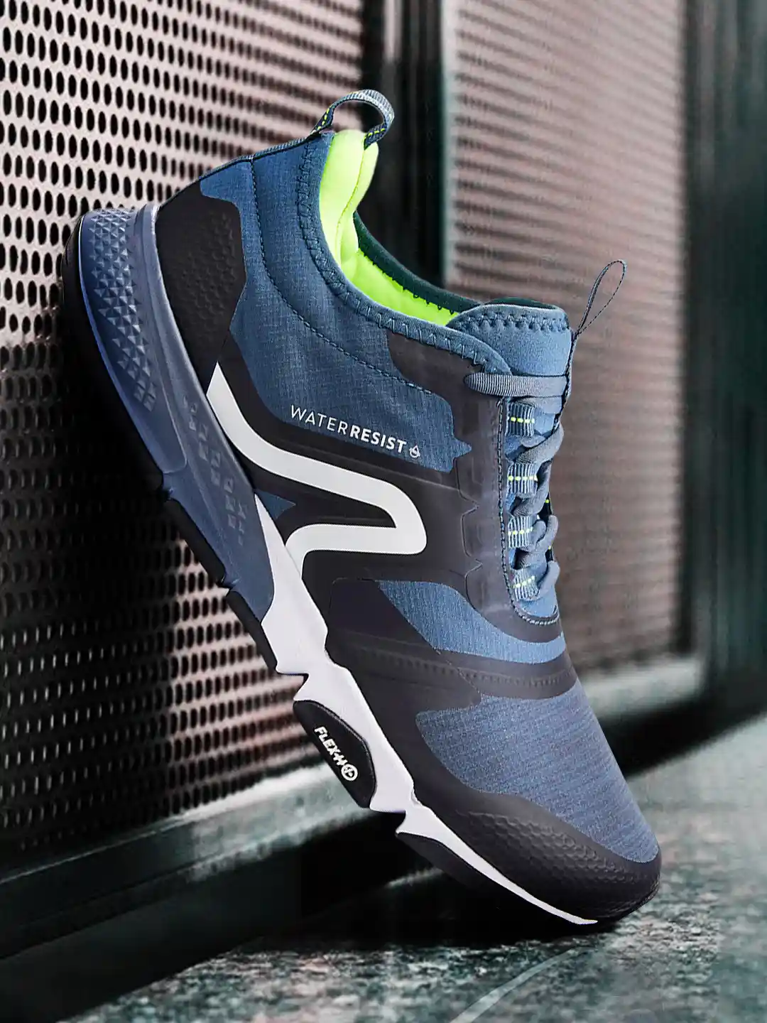 Buy Decathlon Men Blue Textile Walking Non-Marking Shoes Sports