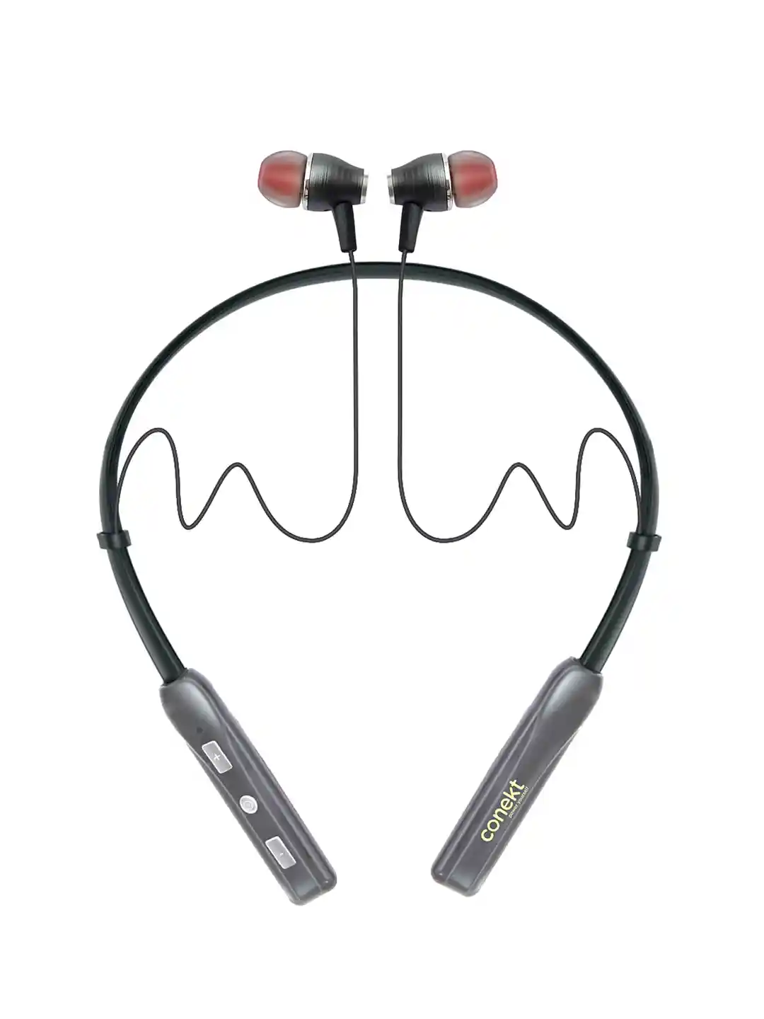 CONEKT Bounce Max Bluetooth Neckband Headphone Grey