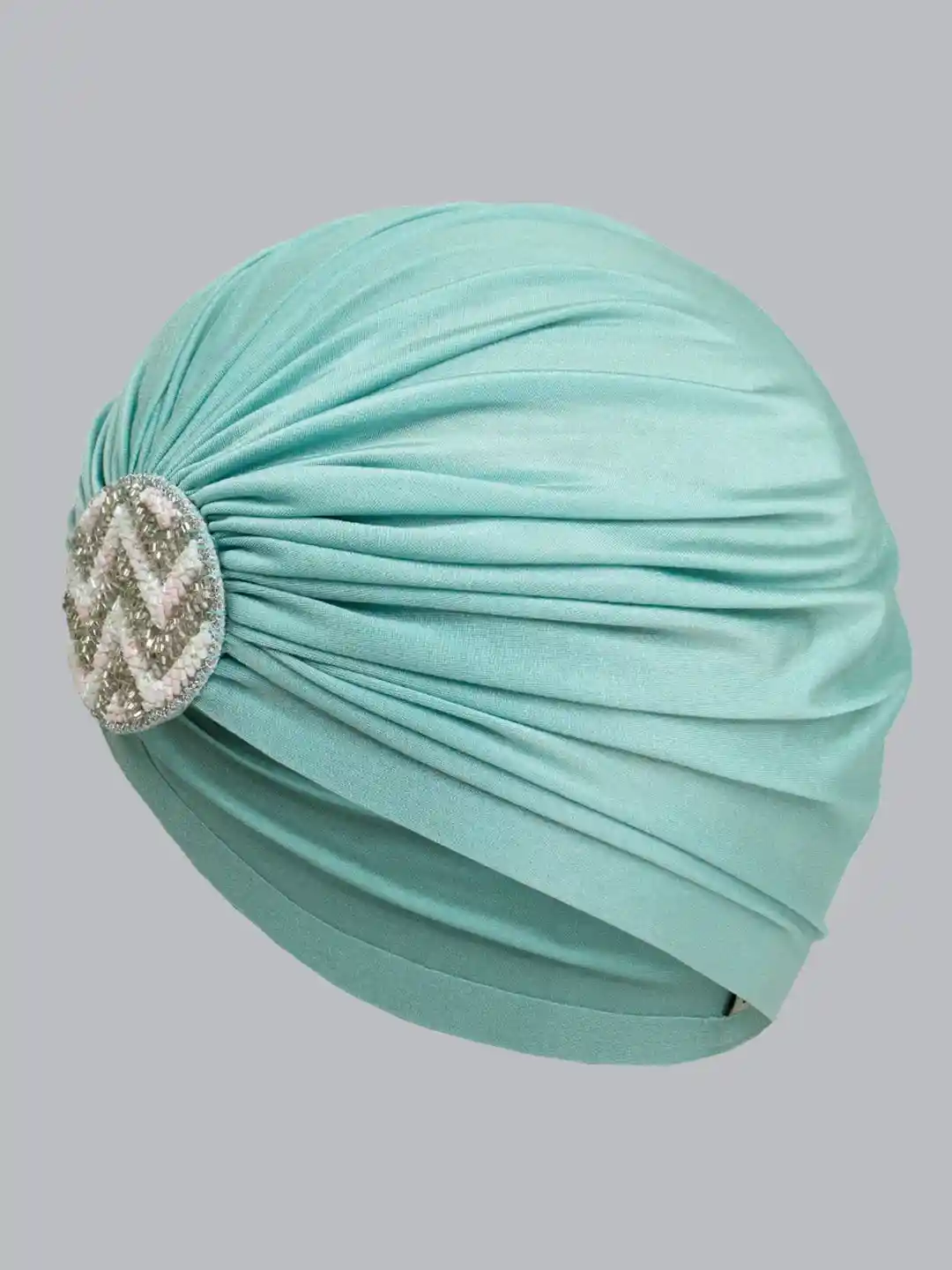Buy HAIR DRAMA Women Glass Beaded Embellished Turban Hair
