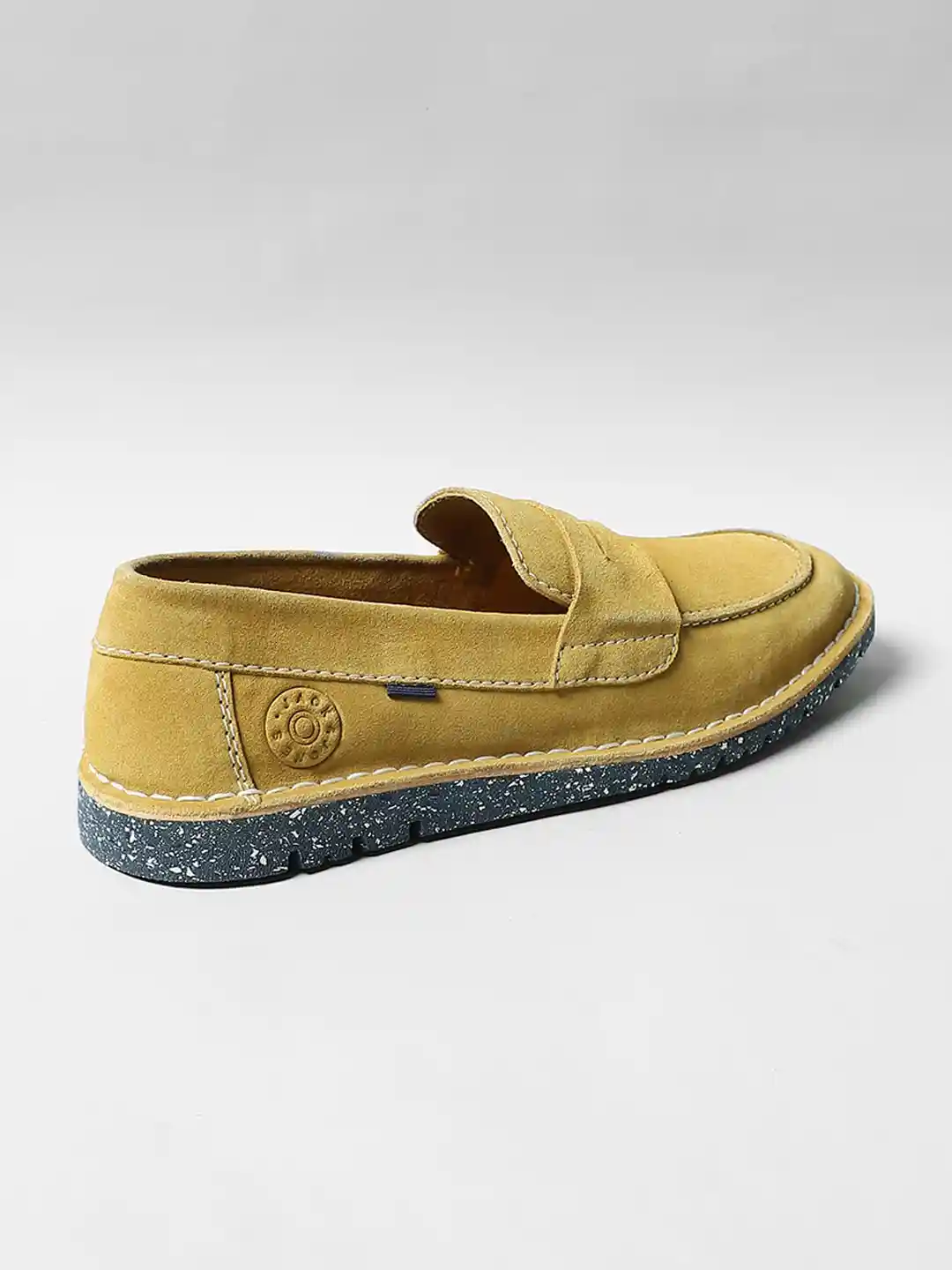 Buy Jack Jones Men Yellow Suede Loafers Casual Shoes for Men