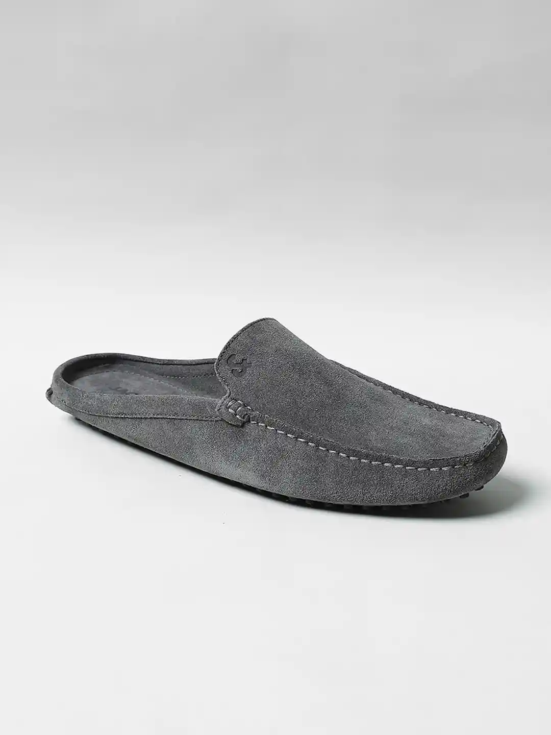 Buy Jack Jones Men Grey Suede Mules Casual Shoes for Men