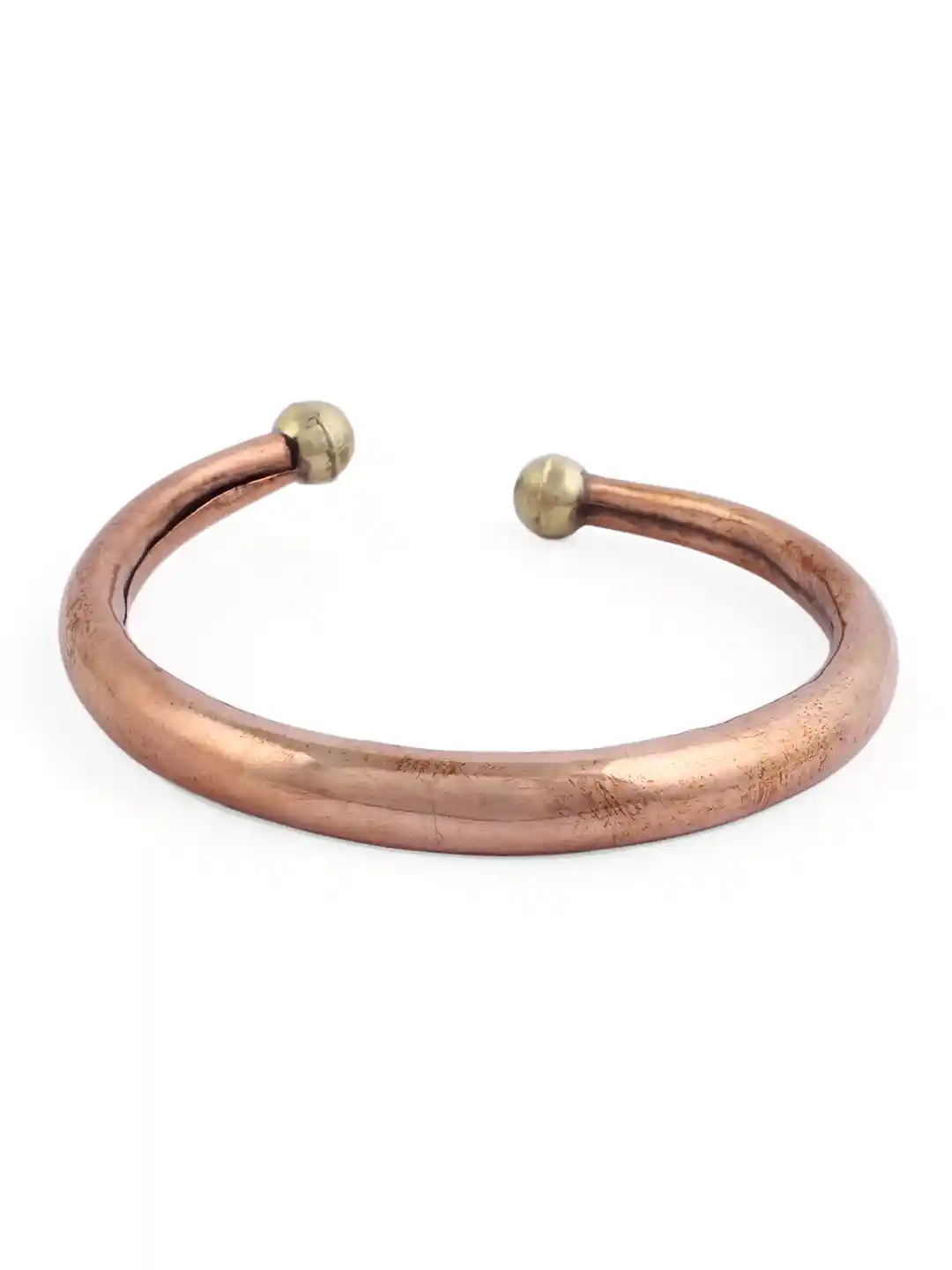 Buy EL REGALO Men Brass Antique Copper-Plated Kada Bracelet
