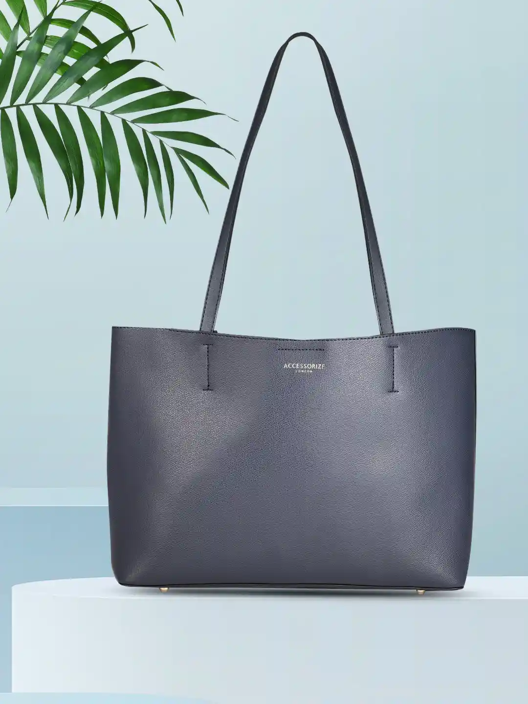 Buy Accessorize London Women Faux Leather Leo Tote Bag - Handbags