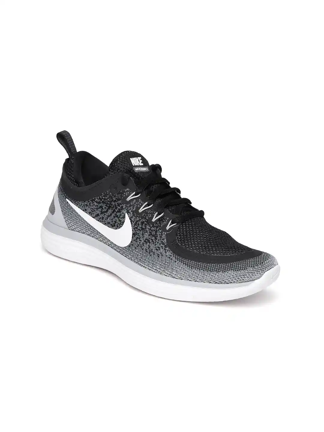 Buy Nike Women Black Free RN Distance Running Shoes Sports