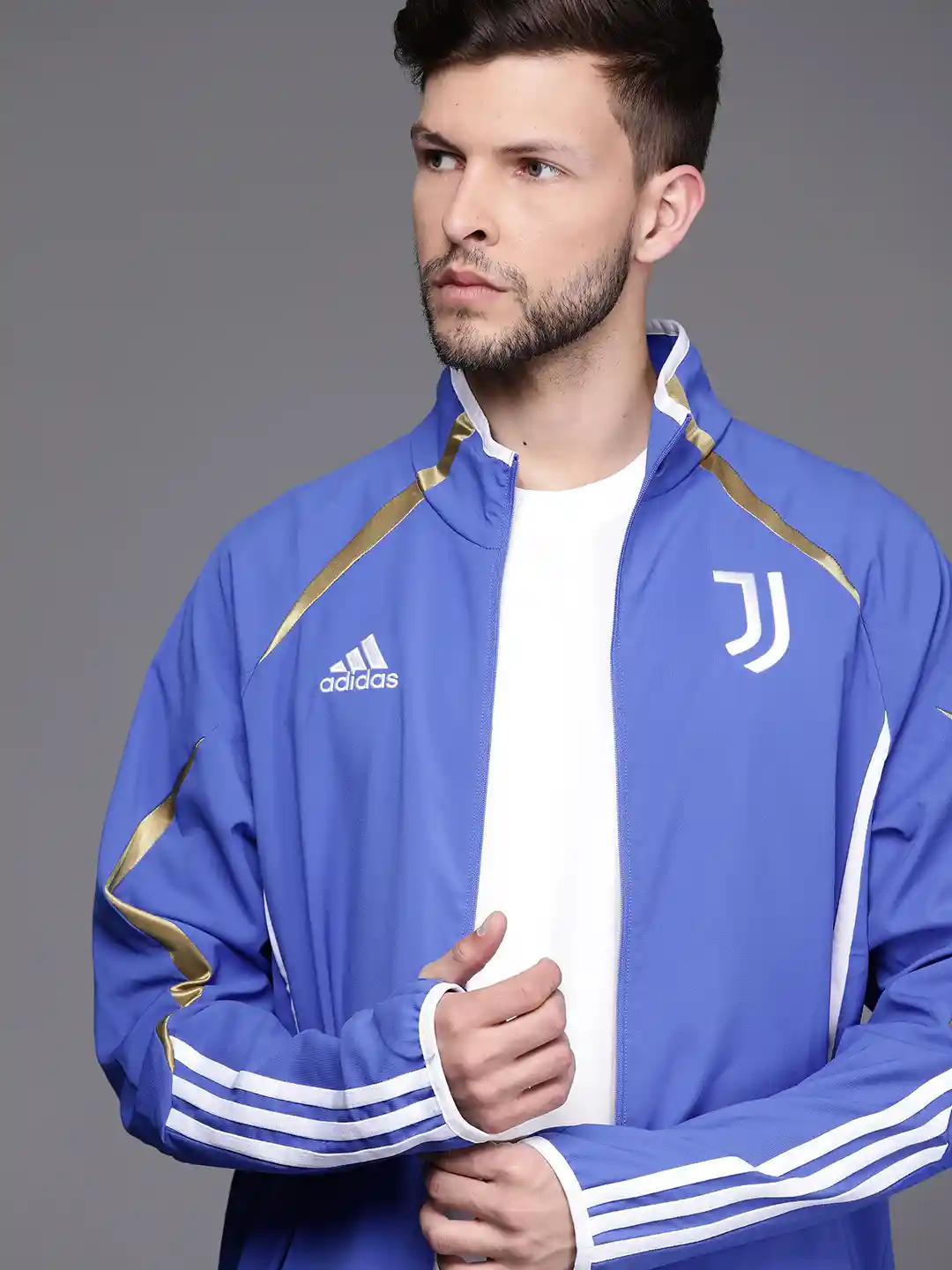 Buy ADIDAS Men Blue White Juventus Teamgeist Sustainable