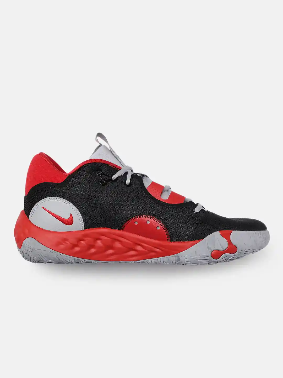 Basketball Shoes Red And Grey Nike Shoes Nike Men Black Solid PG