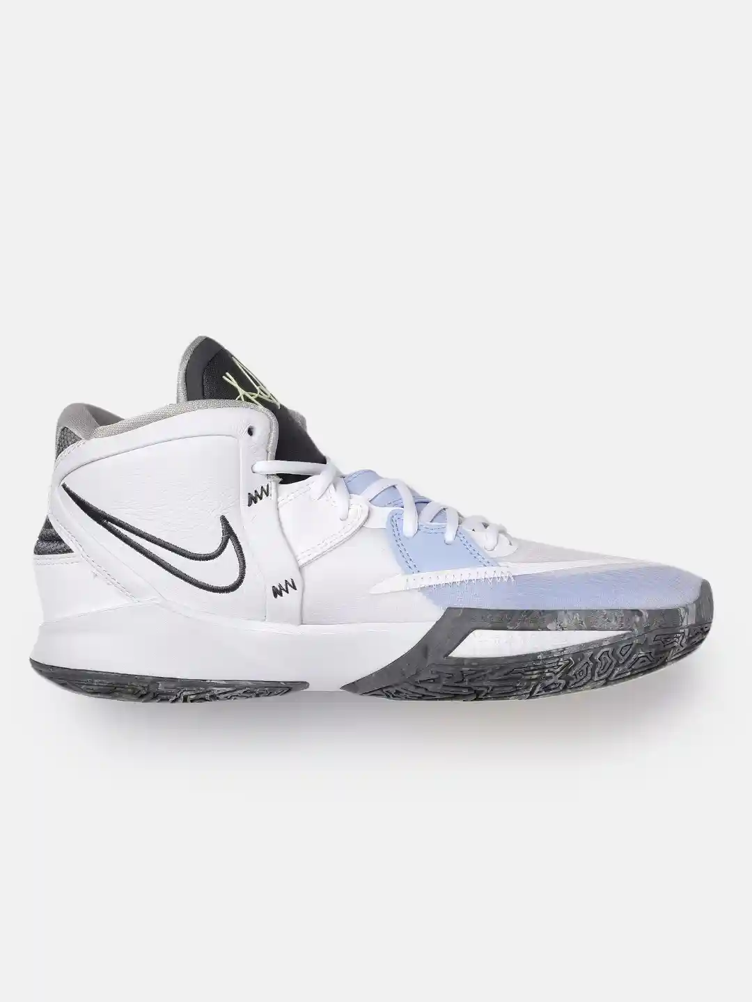 Buy Nike Unisex White Kyrie Infinity Leather Basketball Shoes