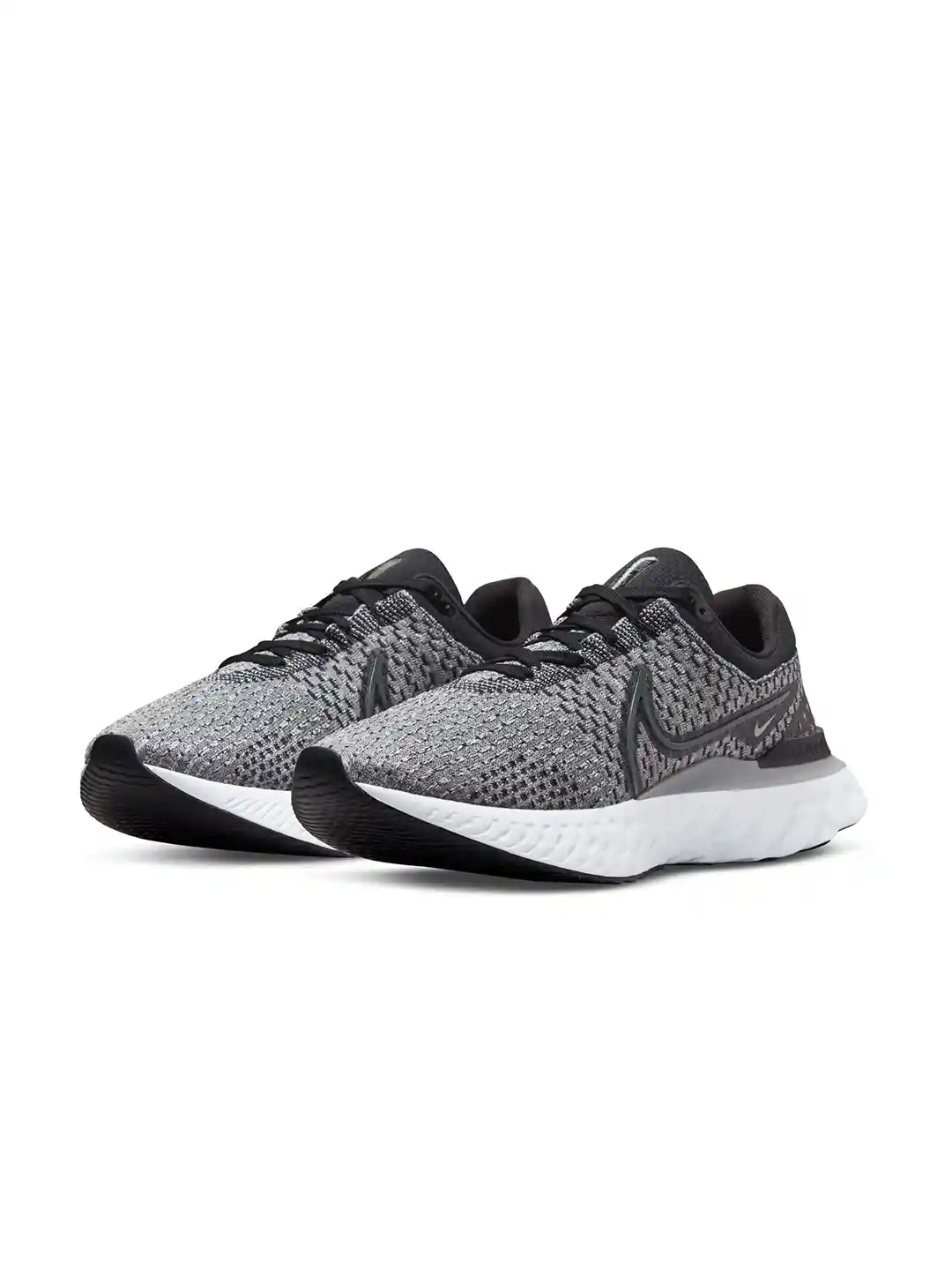 Triple White Triple Black Flyknit Racer On Feet Buy Nike Men React