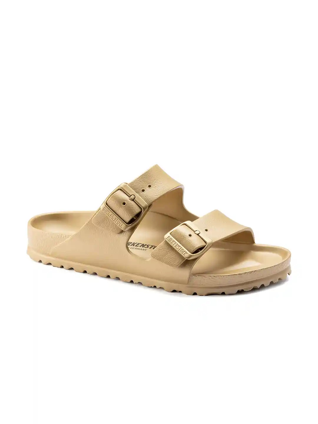 Buy Birkenstock Arizona Essentials Glamour Gold Narrow Width Eva