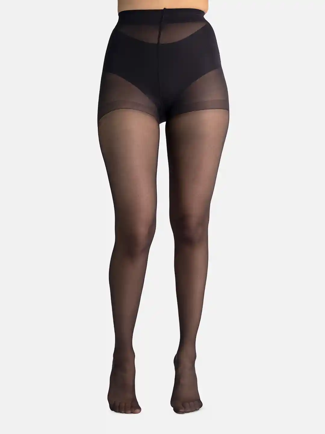 Buy Theater Women Black Solid Sheer Stockings Stockings for
