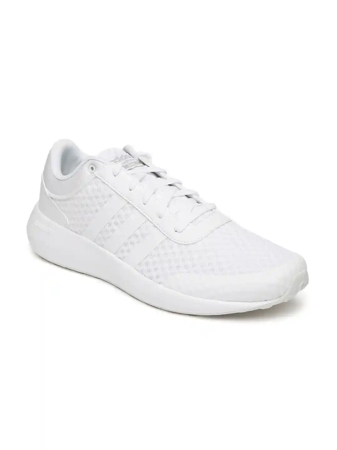 Buy ADIDAS NEO Men White Cloudfoam Race Sneakers Casual Shoes