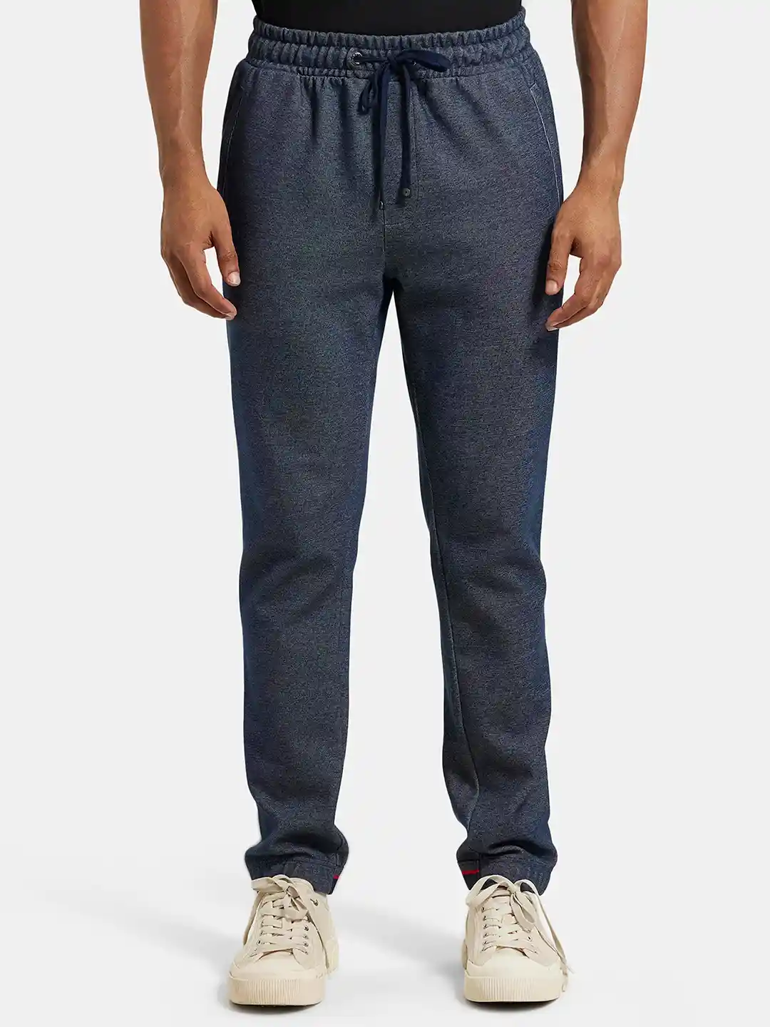 Jockey Combed Cotton Rich Slim Fit Jogger with Zipper Pockets-UM36