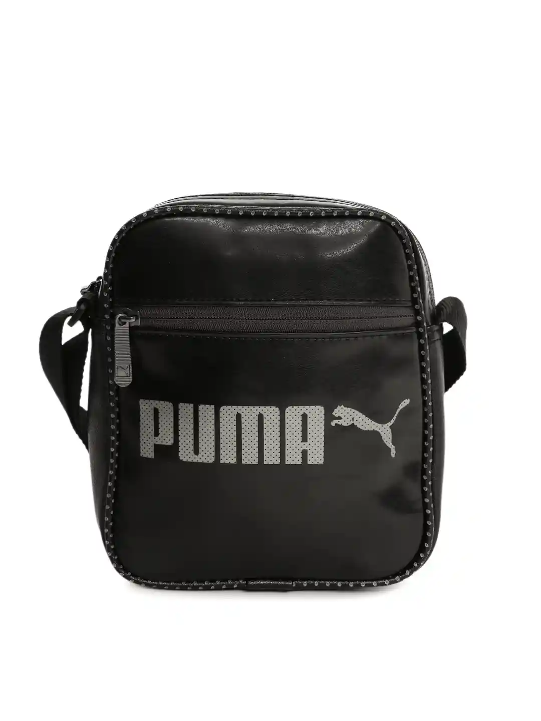 Buy Puma Unisex Black Campus Portable Messenger Bag Messenger