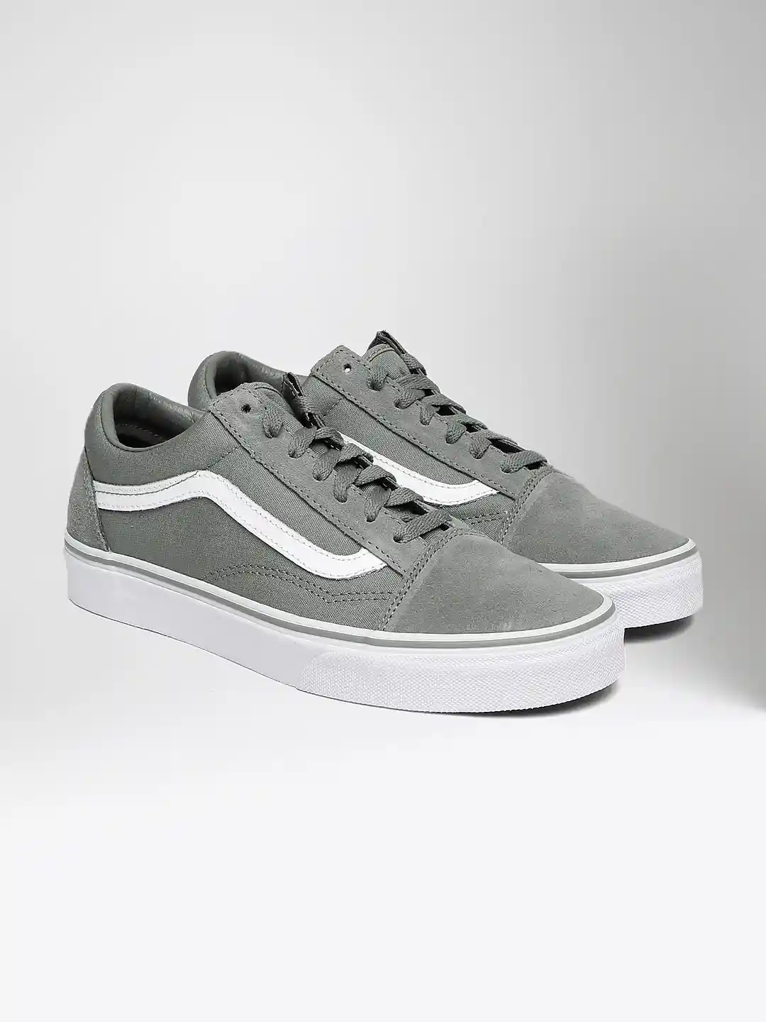 grey suede vans old skool frost grey