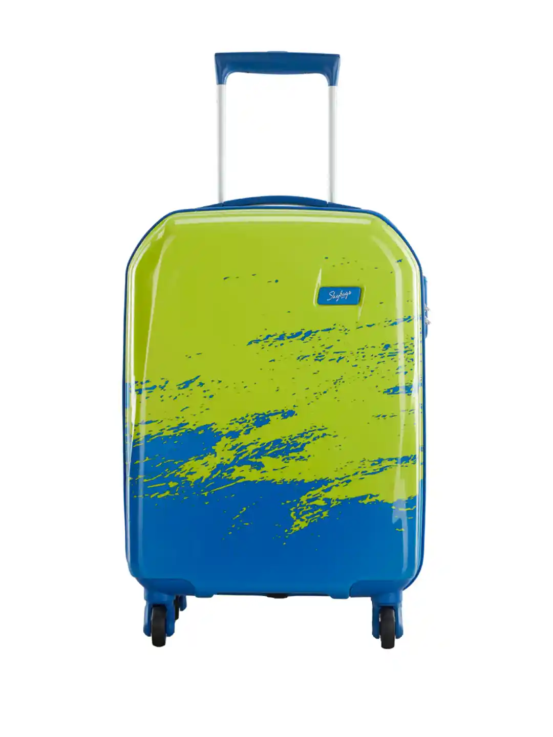 Buy Skybags Yellow Blue Horizon 55 360 Cabin Trolley Suitcase