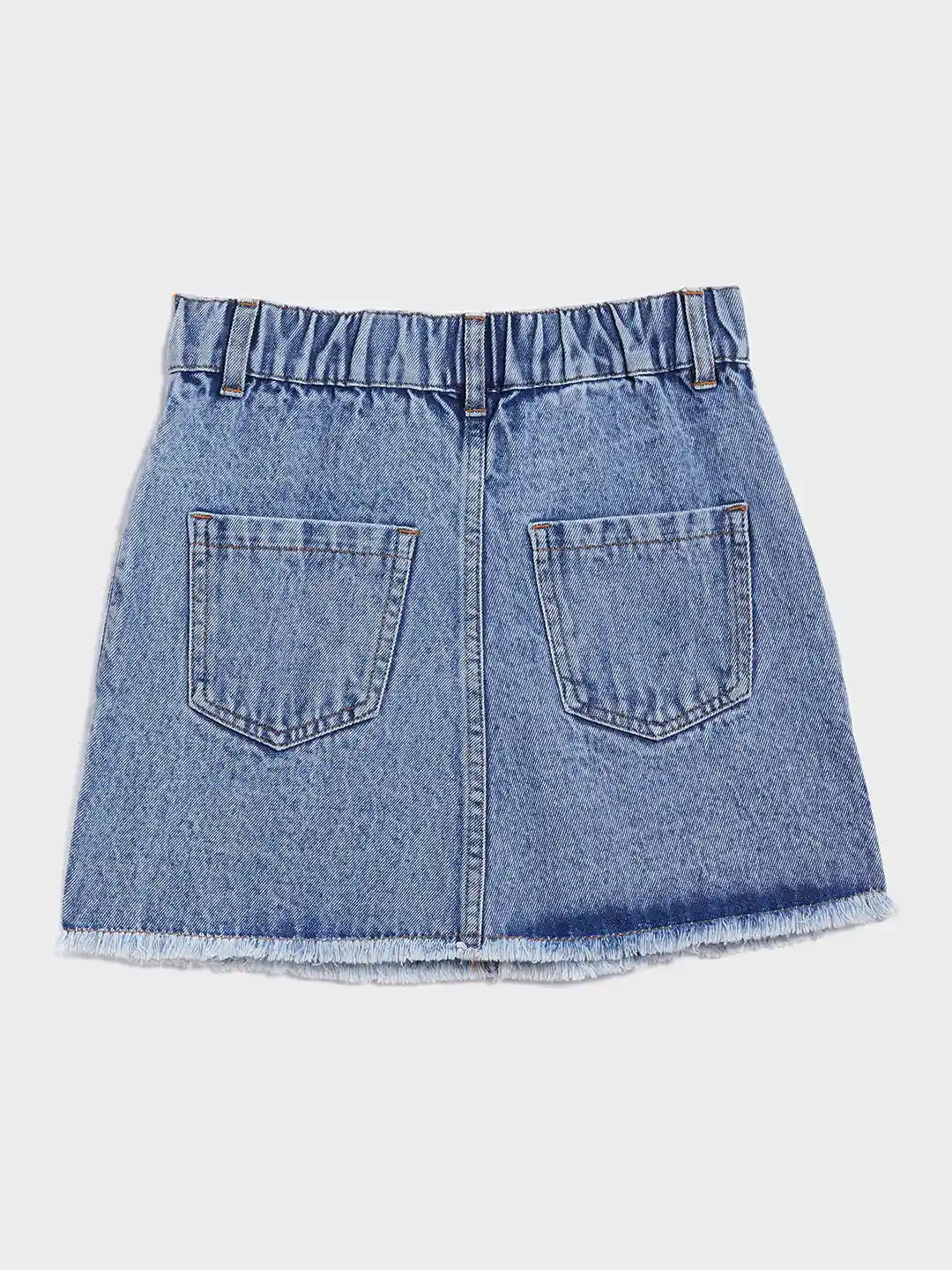 Buy Noh.Voh - SASSAFRAS Kids Girls Blue Washed Distressed