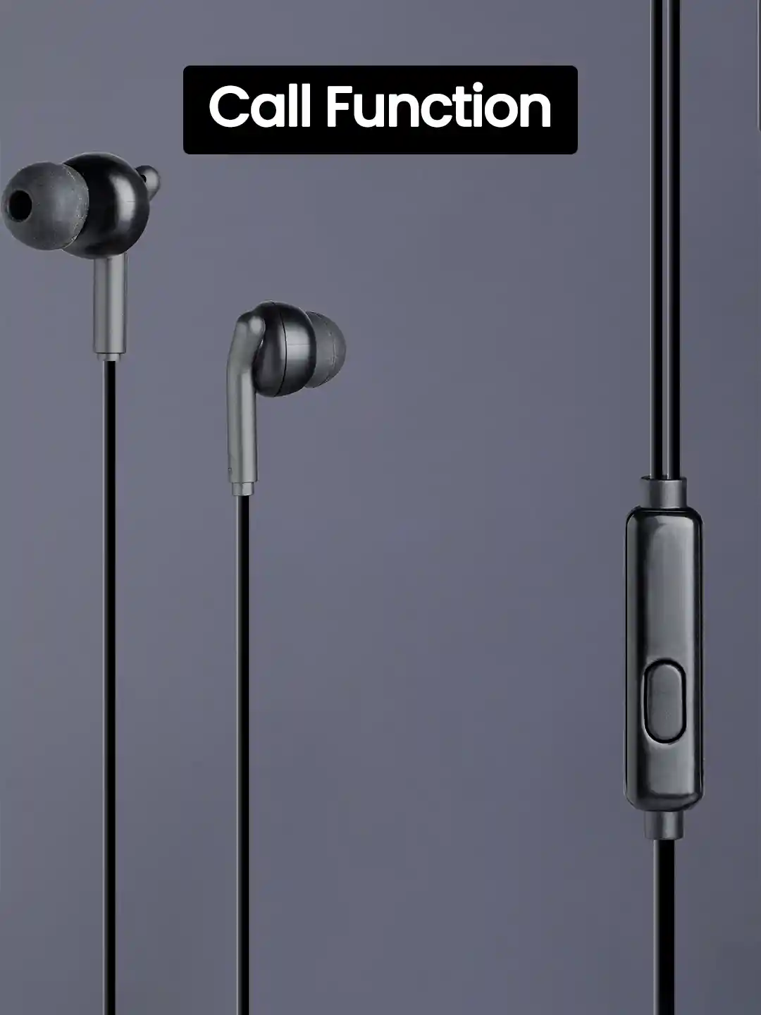 Buy Zebronics Unisex Zeb-Bro Stereo Earphone with Mic Headphones