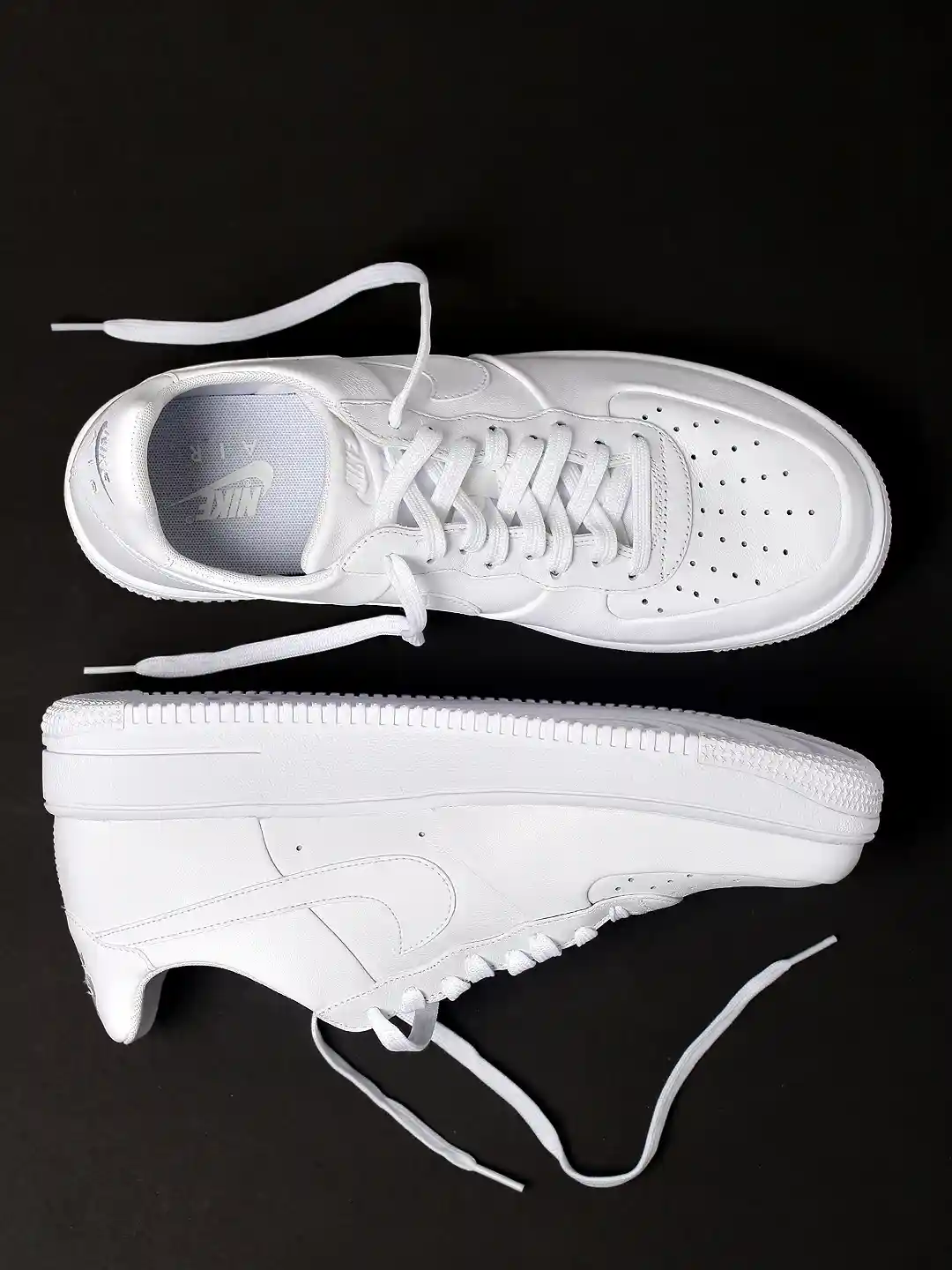 Triple White Nike Af1 Flyknit Low White RARE? AIR FORCE ULTRA