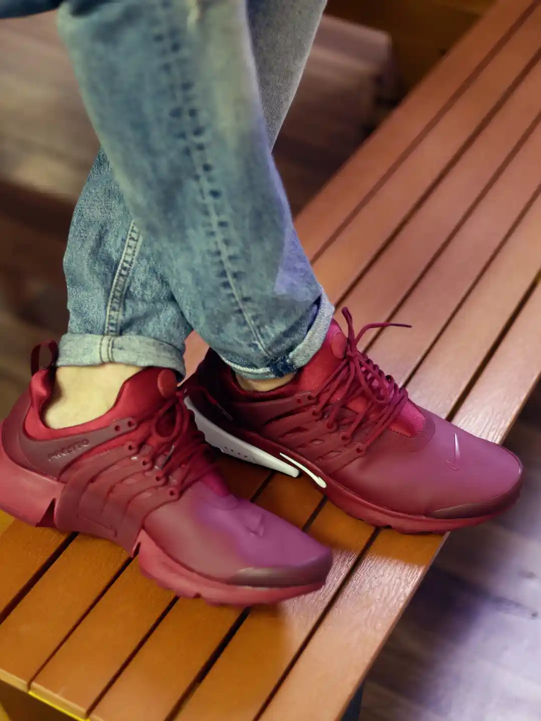 nike air presto utility team red