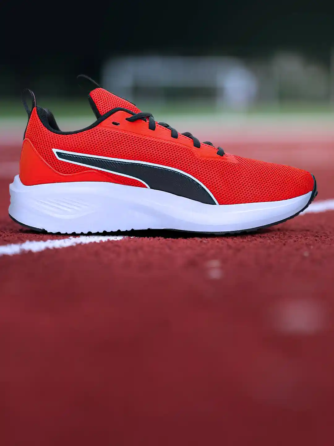 Puma Mens Red Running Shoes Puma Men Red Fire Runner Profoam