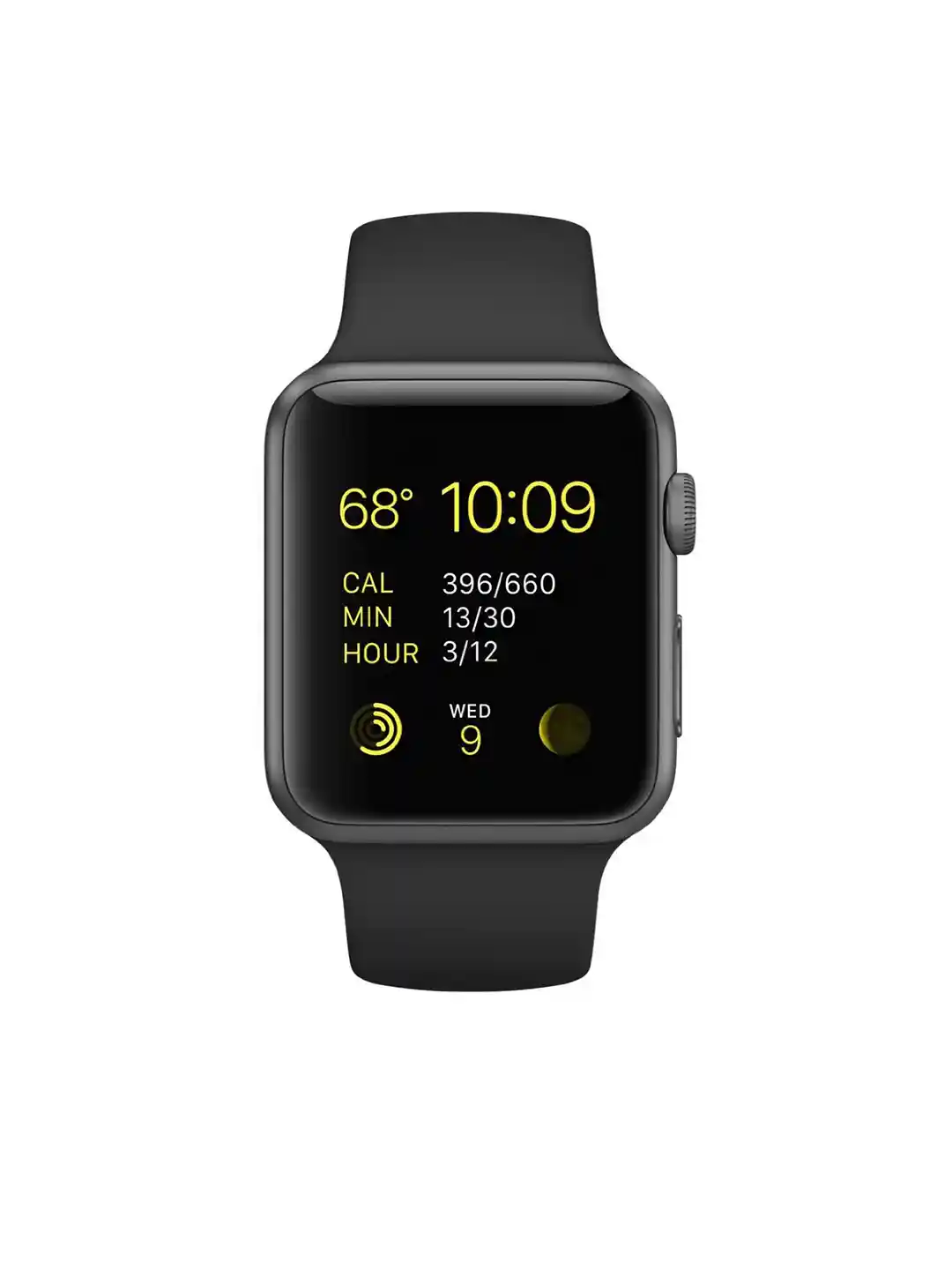 Buy Apple Series Unisex Black 38 mm Smart Watch Smart Watches