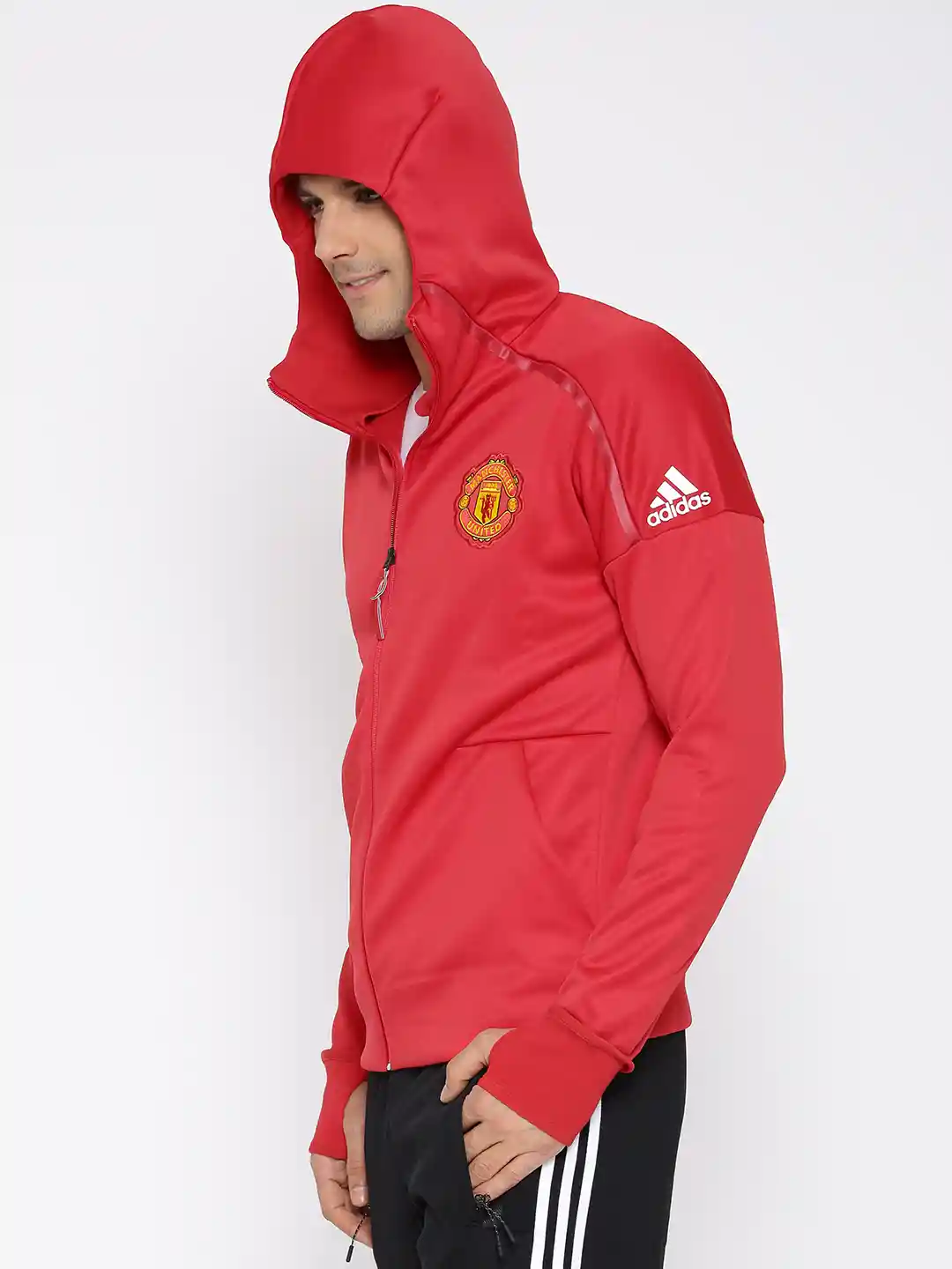 Adidas Originals Hoodie Adidas Manchester United Fc Track Hoodie